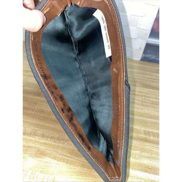 Vintage 1958 US ARMY MEN'S DRESS GREEN Garrison Wool CAP UNIFORM Envelope Hat - Picture 9 of 9